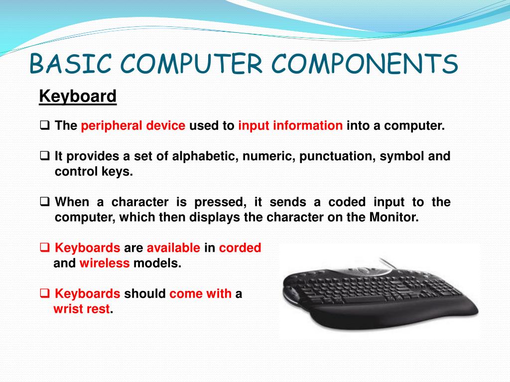 Major Computer Parts. - ppt video online download