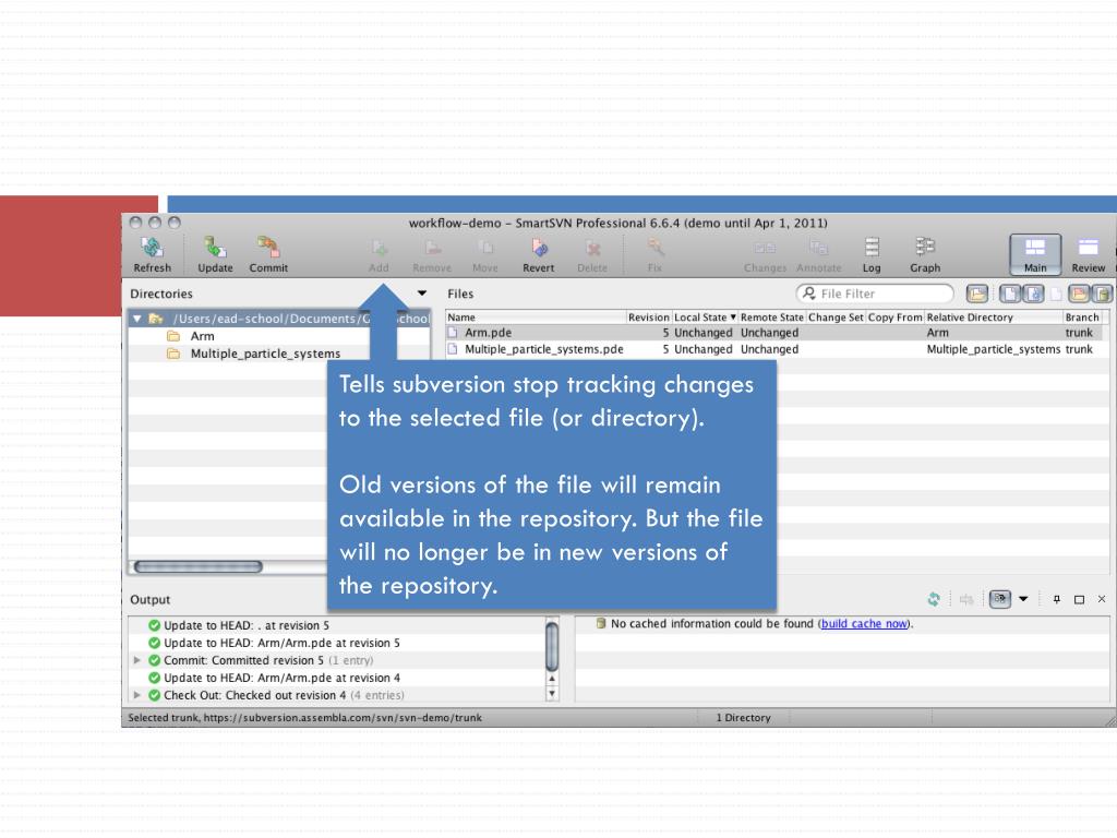 smartsvn remove files from repository smartsvn remove files from repository
