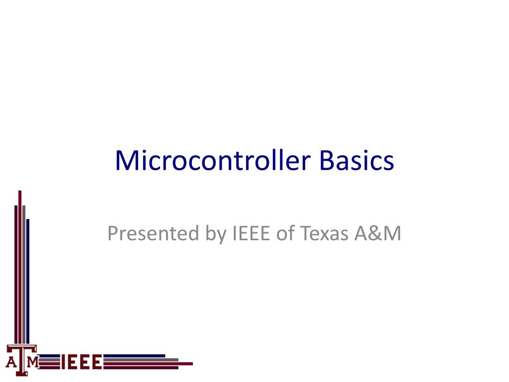 Microcontroller Basics PowerPoint Presentation, free download ... Circuit Diagram
