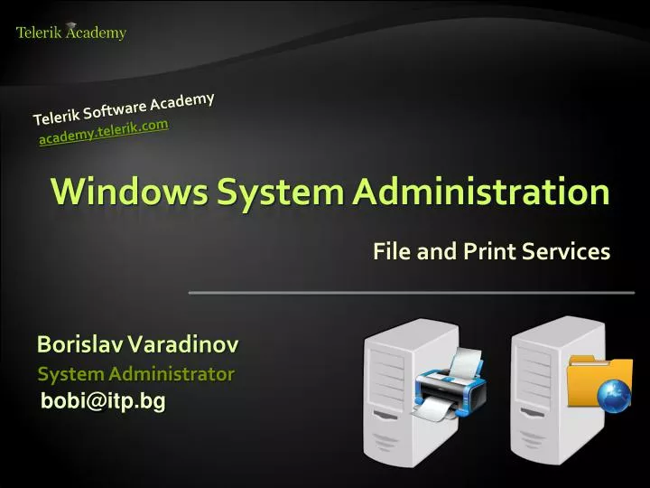 system administration presentation