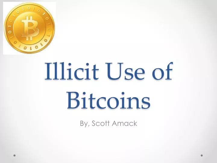 bitcoin illicit trade