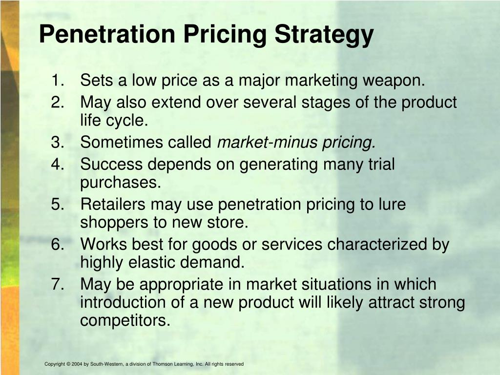 penetration pricing strategy penetration pricing strategy