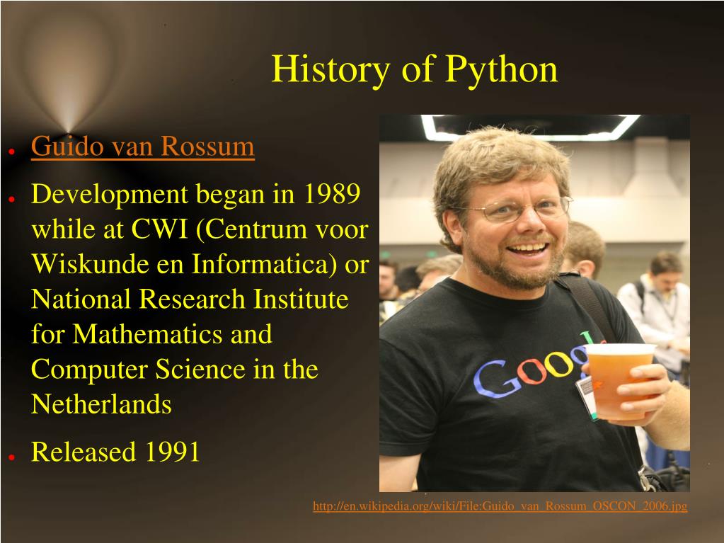 Ppt overview of python powerpoint presentation free download id