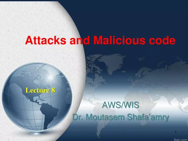 attacks and malicious code n.