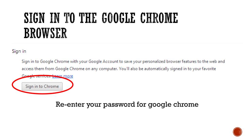 Chrome Inlog PPT - Let’s set up google! PowerPoint Presentation, free download - ID ...