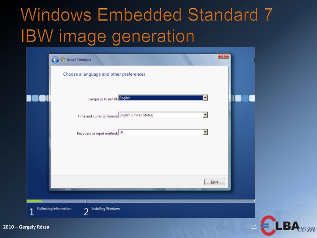 Ppt Windows Embedded Standard 7 Componentized Version Of Windows 7 Powerpoint Presentation Id