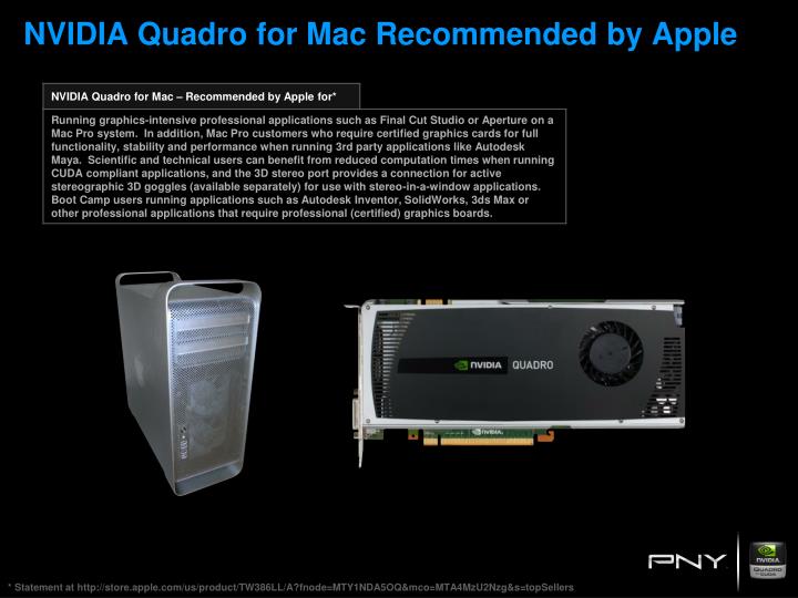 Nvidia Quadro For Mac