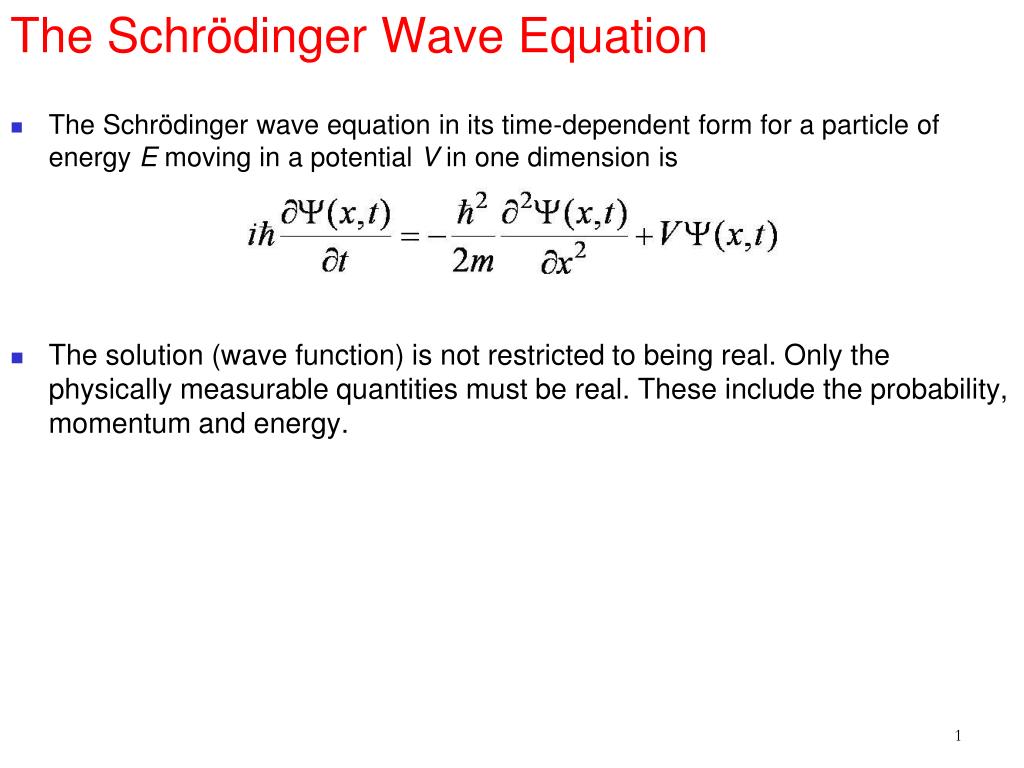 wave equation