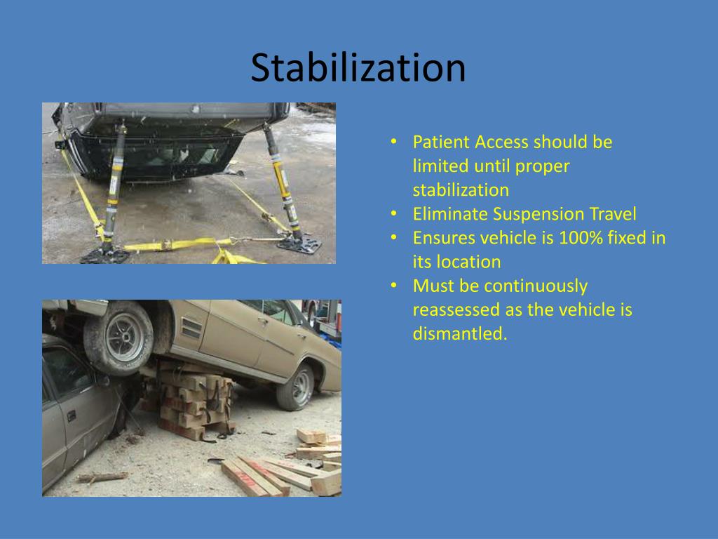 Vehicle Stabilization Examples PPT - Hyattsville Volunteer Fire Department PowerPoint Presentation ...