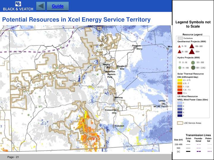 PPT - Xcel Energy Assessment of Renewable Energy Resources ...