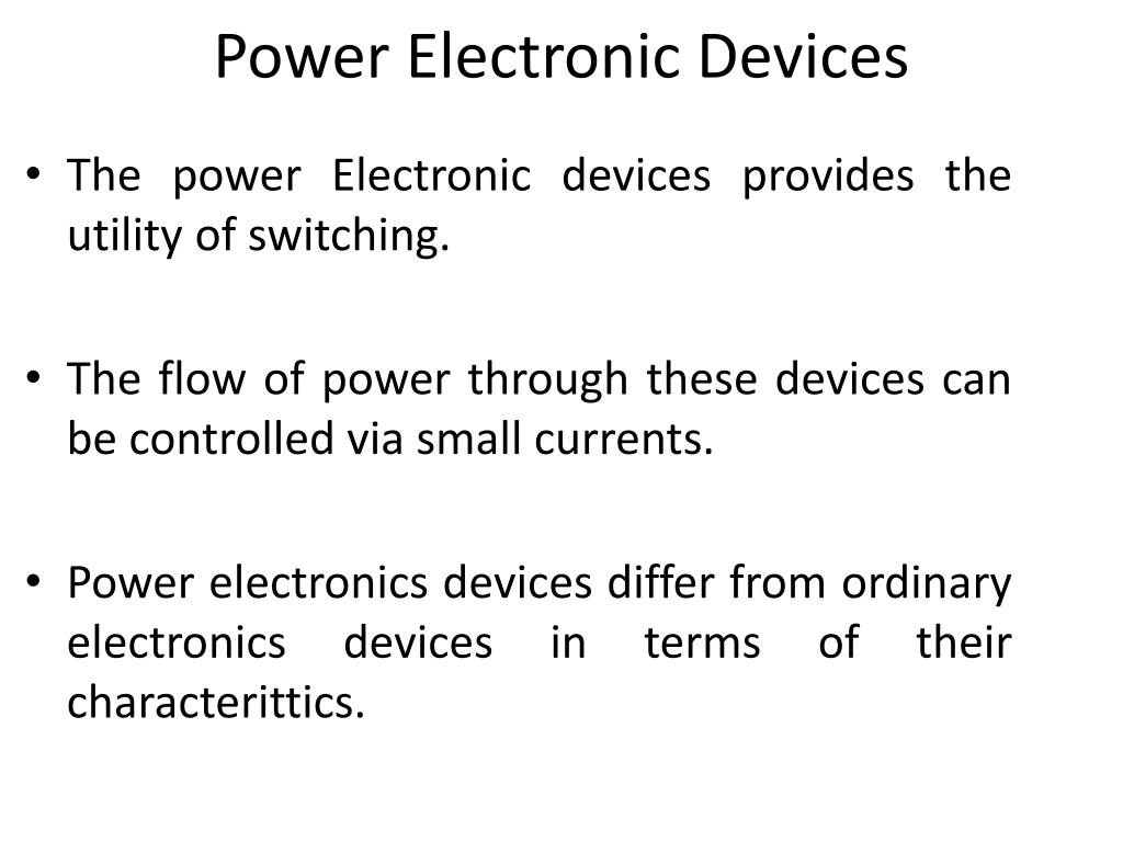 PPT - Instrumentation & Power Electronics PowerPoint Presentation - ID ...