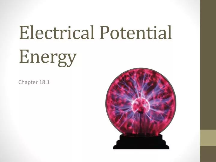 potential energy entangler