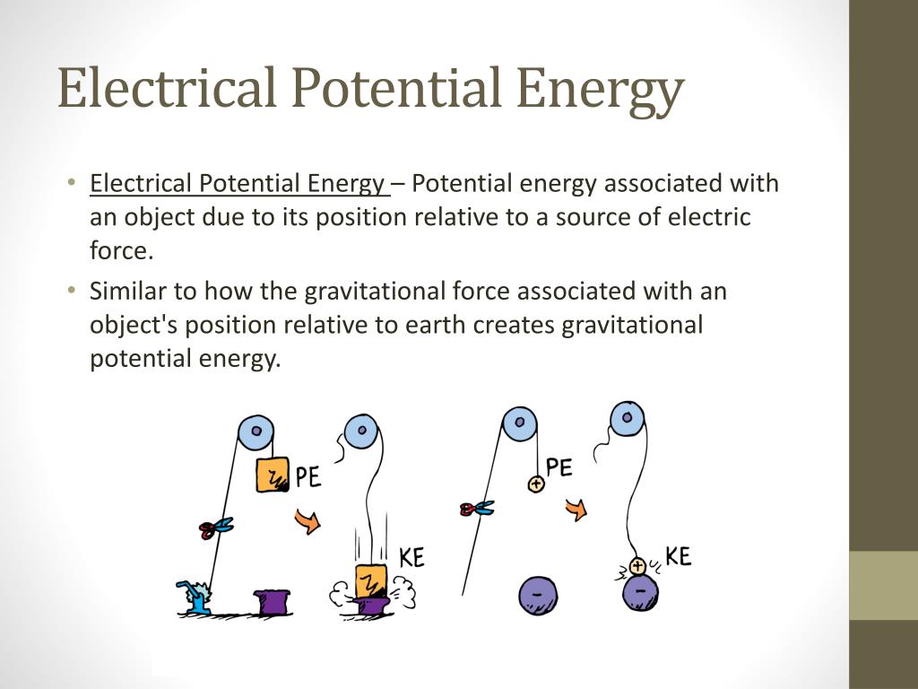 PPT - Electrical Potential Energy PowerPoint Presentation, free