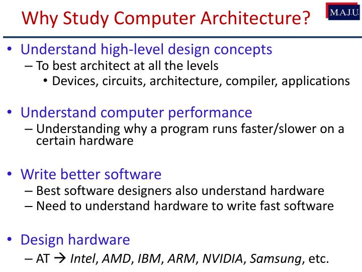 PPT - Introduction to Computer Architecture (Section-2) PowerPoint ...