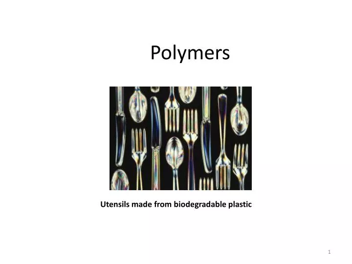 polymers n.