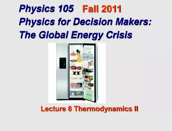 global energy crisis