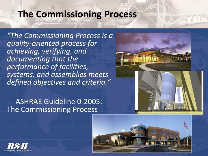 ashrae guideline 0 2005 the commissioning process