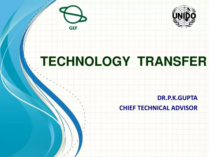 technology transfer n.