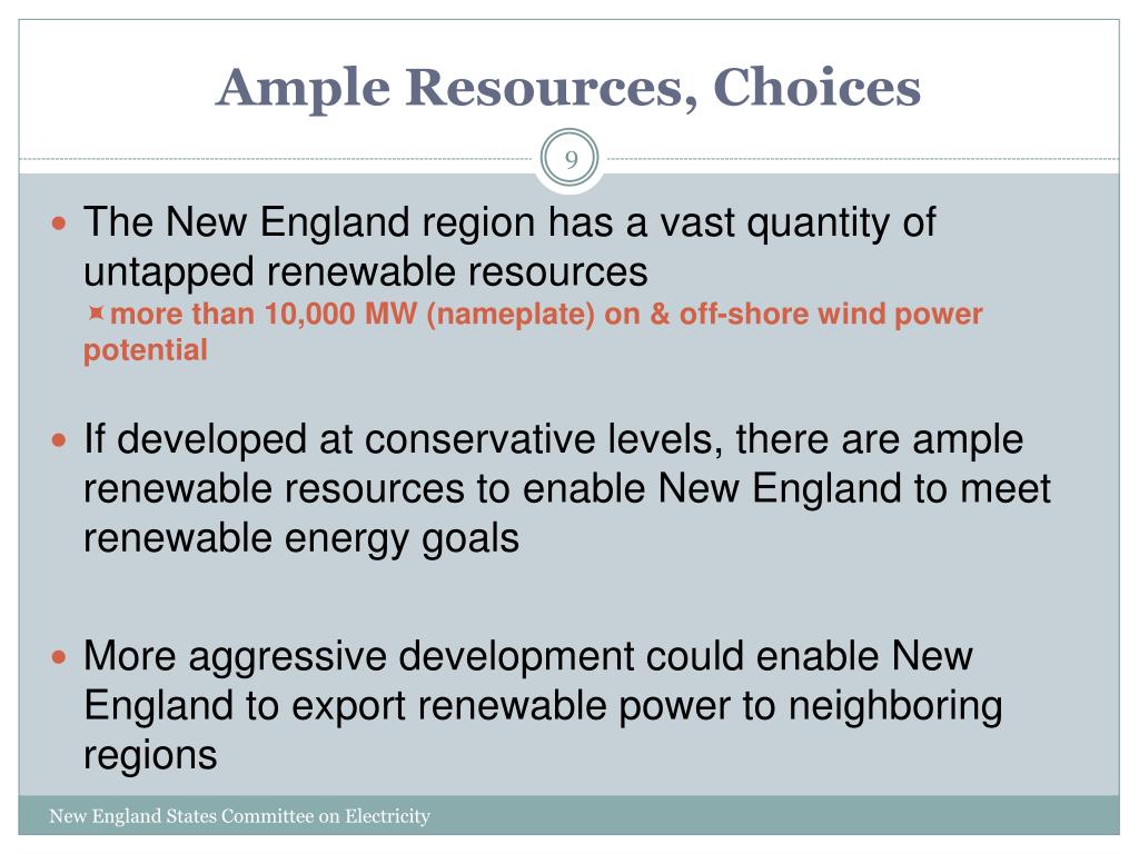 PPT - New England Governors’ Renewable Energy Blueprint PowerPoint ...