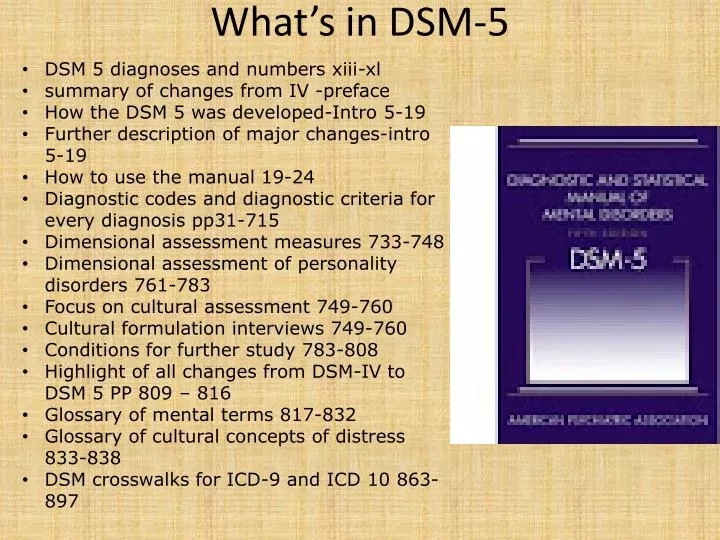 dsm 5 powerpoint presentation