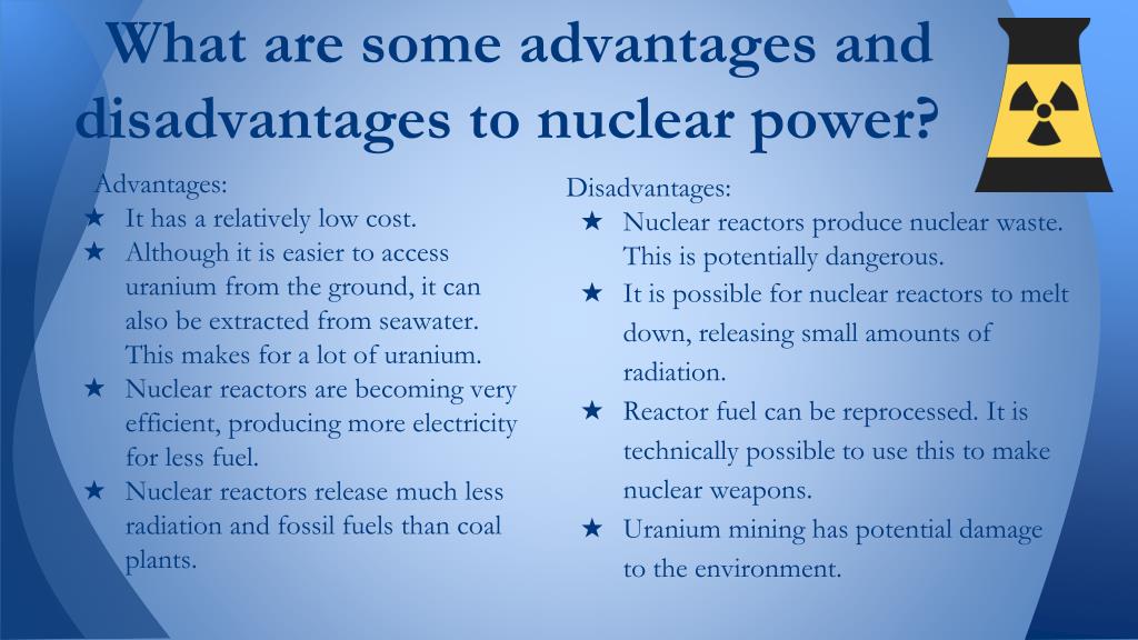 advantages and disadvantages of nuclear energy essay