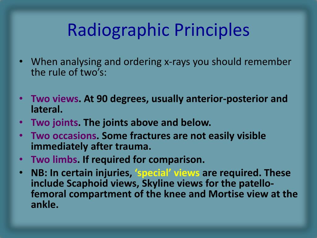 Ppt Radiology Of Fracture Principles Powerpoint Presentation Free