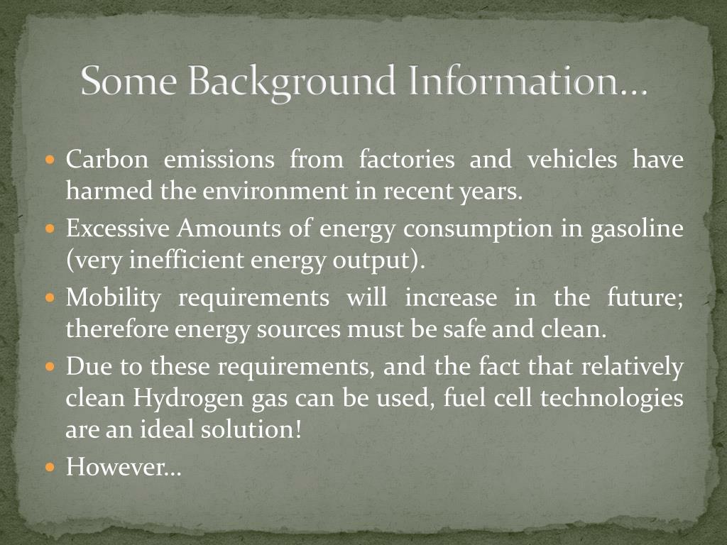 PPT - Recent Challenges of Hydrogen Storage Technologies for Fuel Cell ...