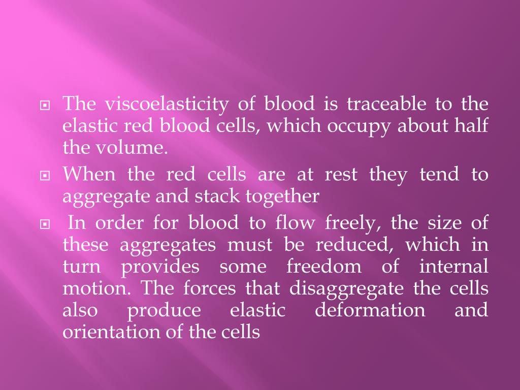 define blood viscosity