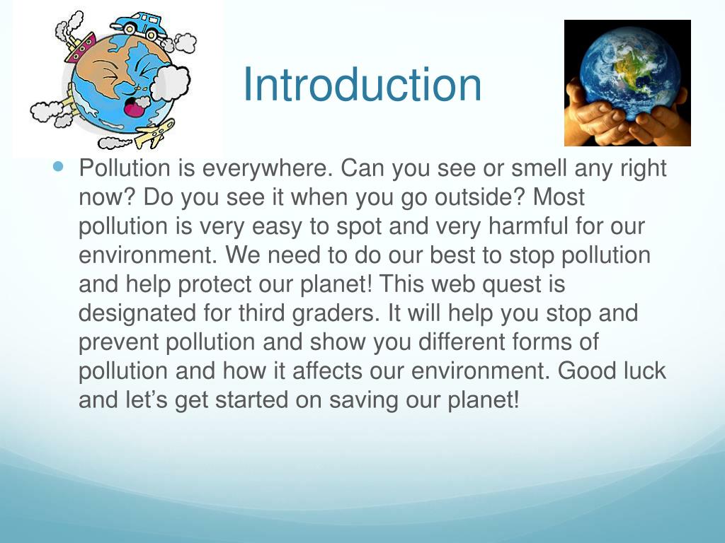 pollution project conclusion