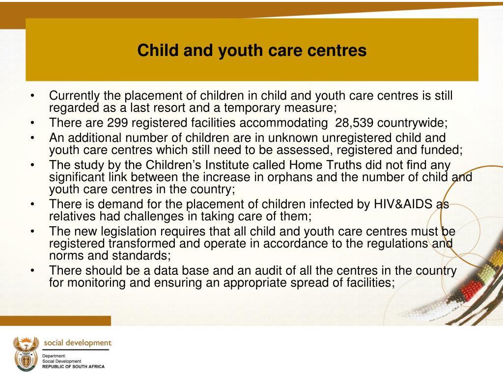 PPT - MEDIA BRIEFING ON ORPHANS AND VULNERABLE CHILDREN IN SOUTH AFRICA ...