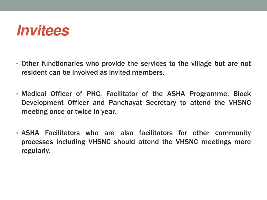 PPT - Village Health Sanitation and Nutrition Committees PowerPoint ...