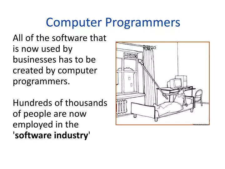 PPT - Computer Programmers PowerPoint Presentation, free download - ID ...