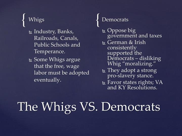ppt late antebellum virginia reconsidered powerpoint presentation whigs vs democrats