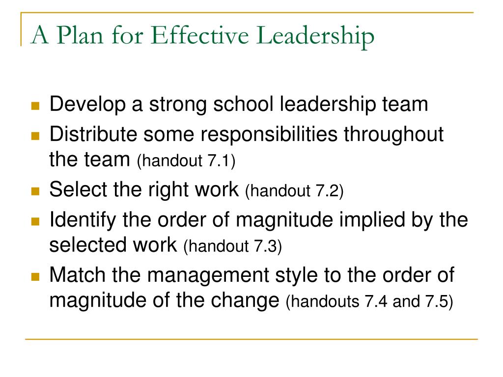 PPT - School Leadership that Works: From Research to Results Marzano ...