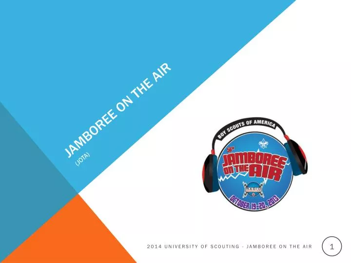PPT Jamboree On the Air PowerPoint Presentation, free download ID