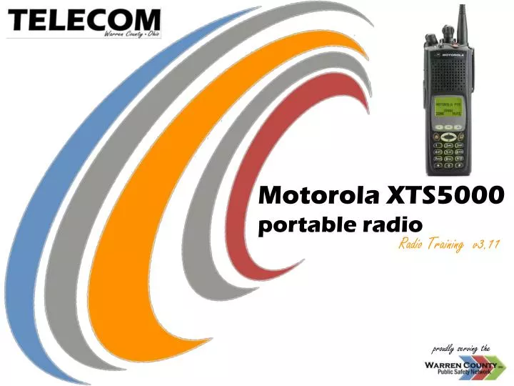 motorola xts5000 portable radio n.