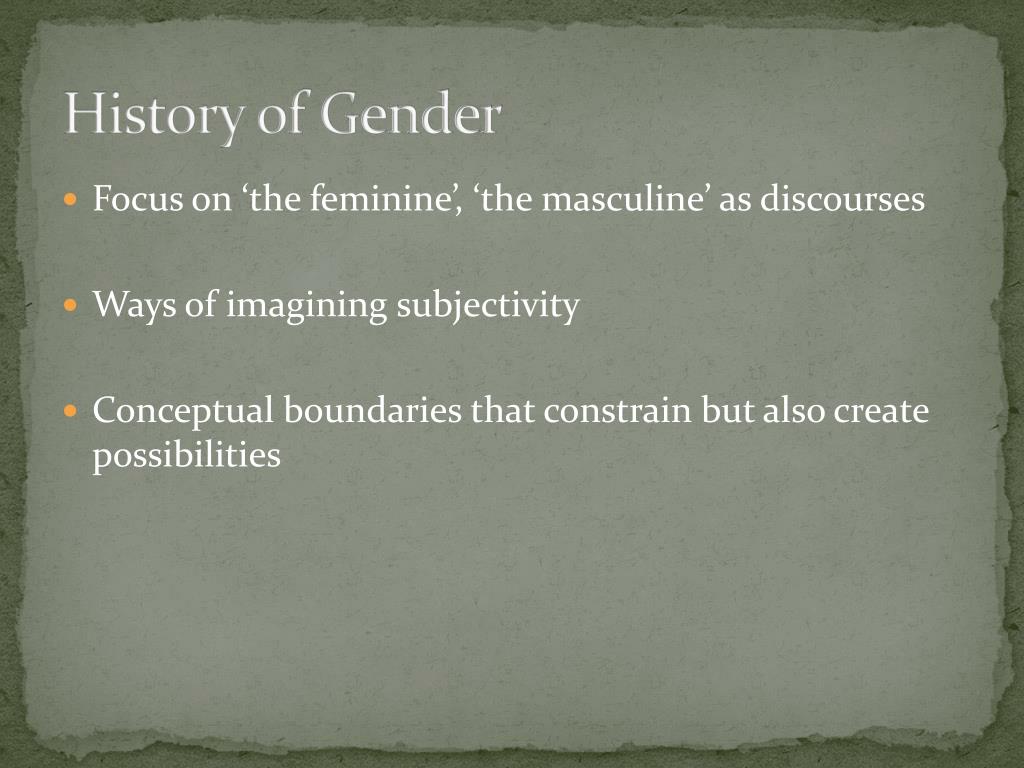 PPT - Gender and Sexuality in Modern France PowerPoint Presentation ...