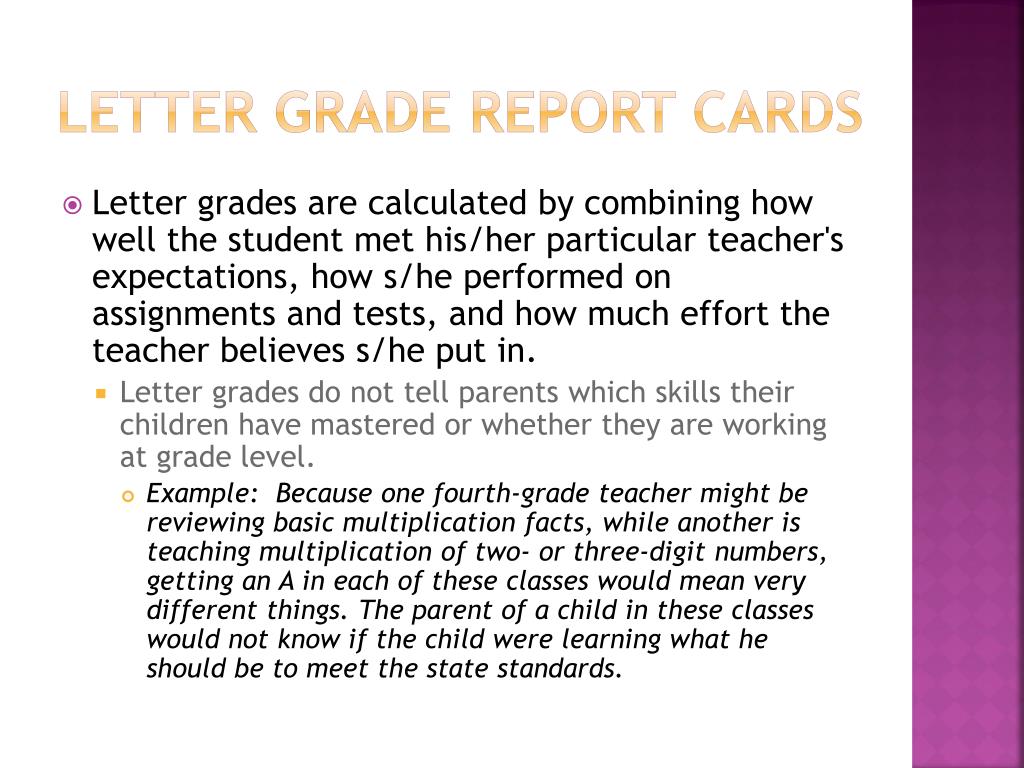 PPT - Montville Township Public Schools Elementary Report Cards ...