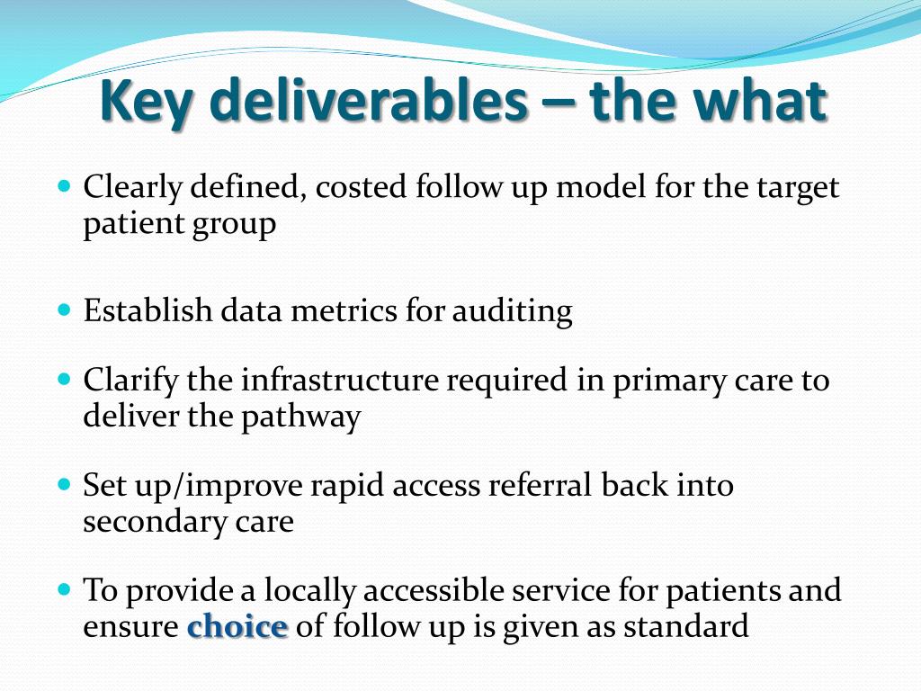 PPT - Primary Care led and delivered follow-up of prostate cancer ...