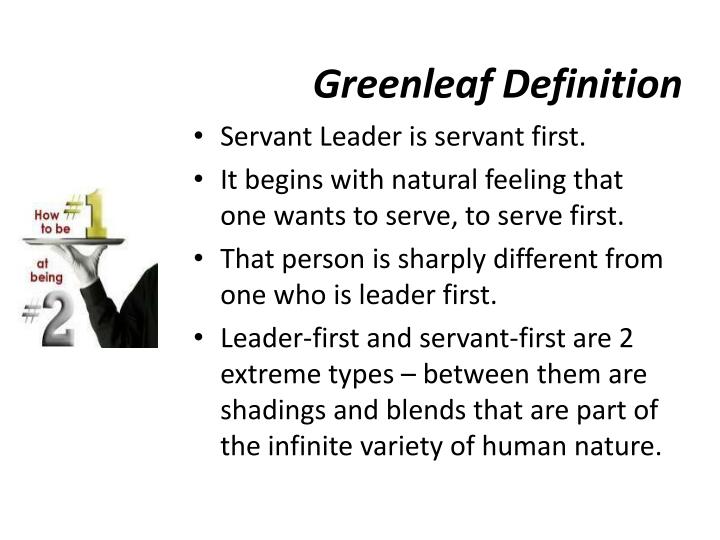 PPT Servant Leadership PowerPoint Presentation ID1593950