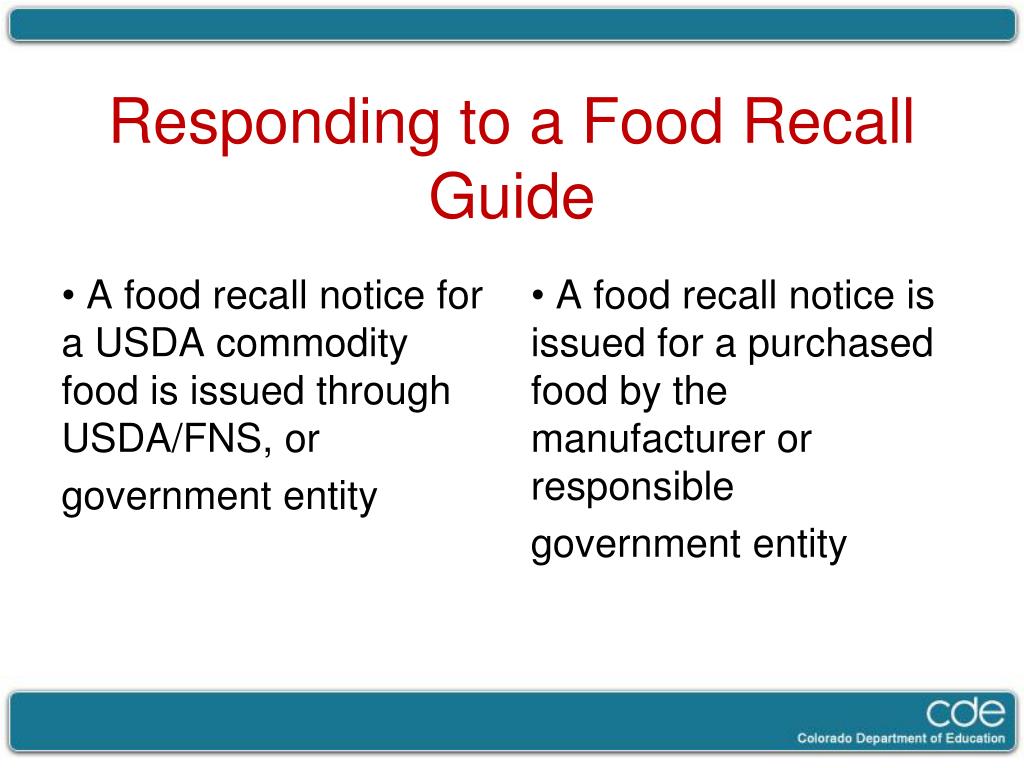 Ppt Foodborne Illness Haccp Food Recalls Powerpoint Presentation