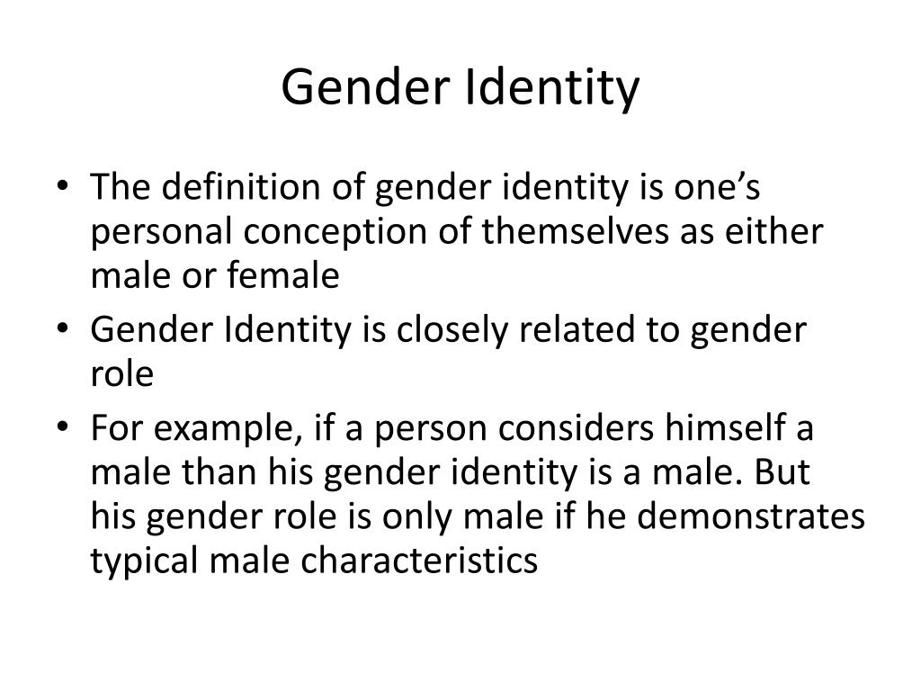 PPT - GENDER PowerPoint Presentation, free download - ID:1594494