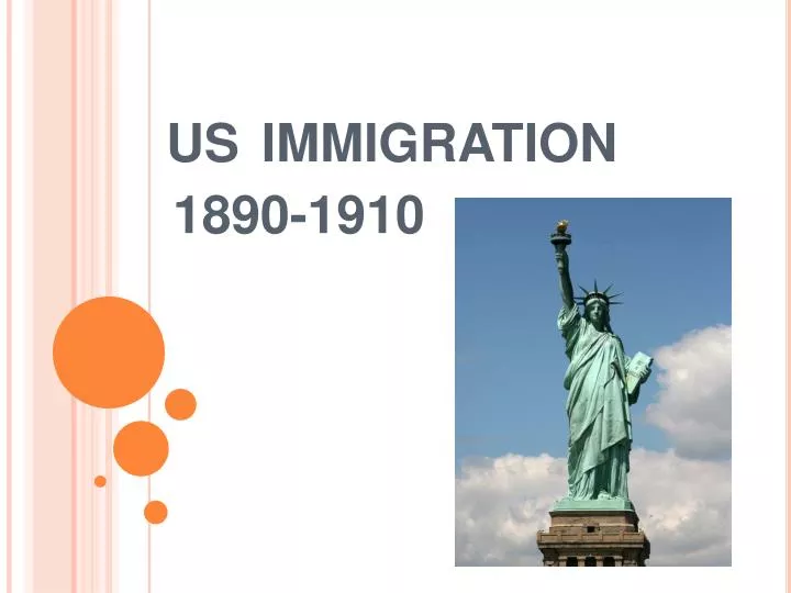 presentation immigration usa