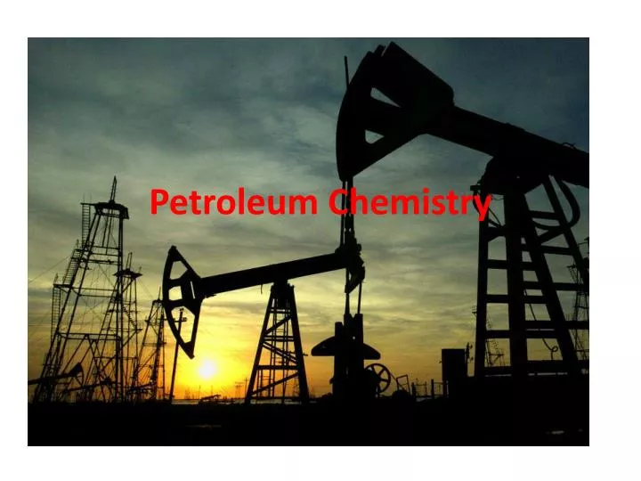 phd in petroleum chemistry