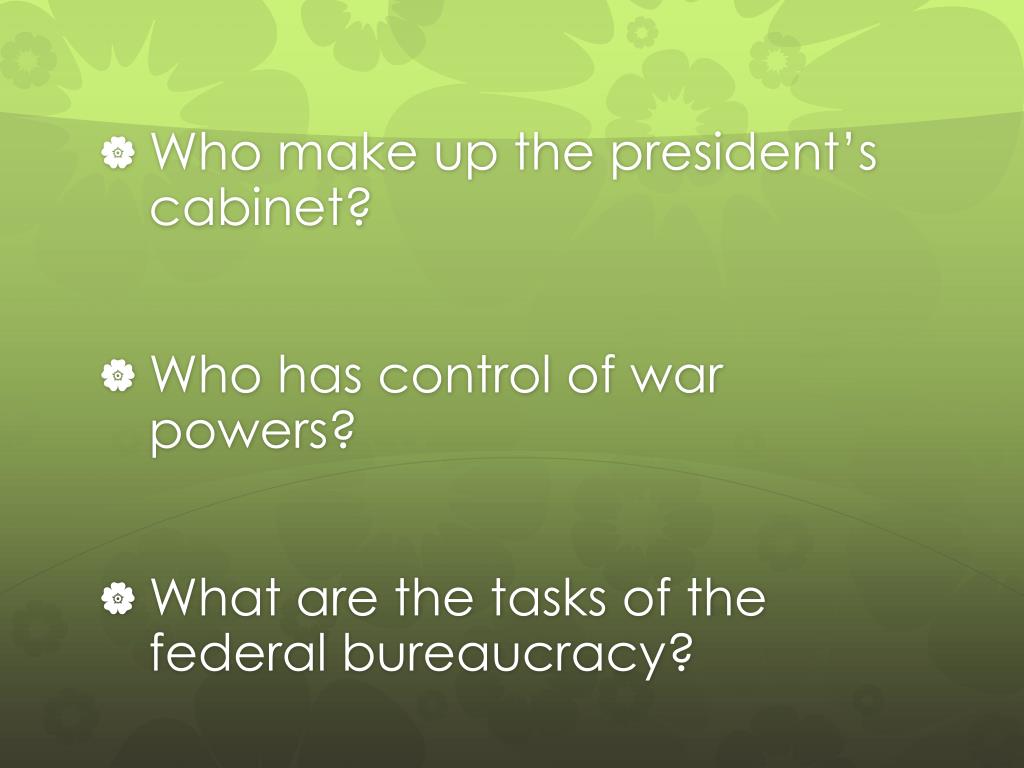 Ppt Foreign Policy And How The Executive Branch Works Review