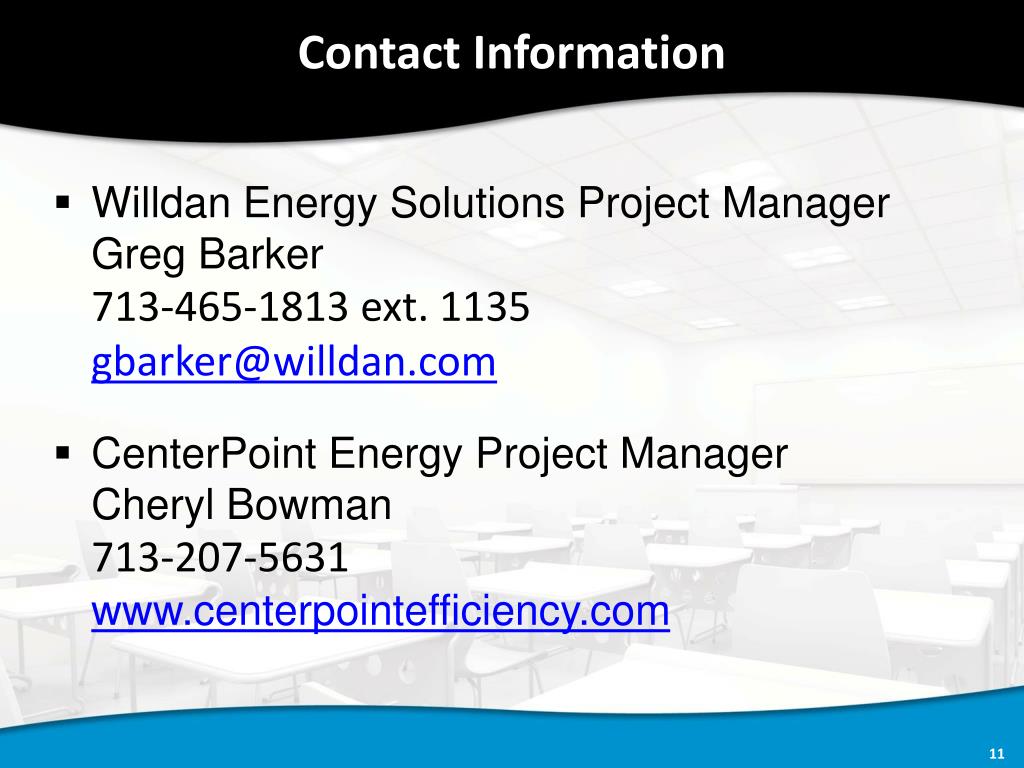 PPT CenterPoint Energy Sustainable Schools Program August 2013 June