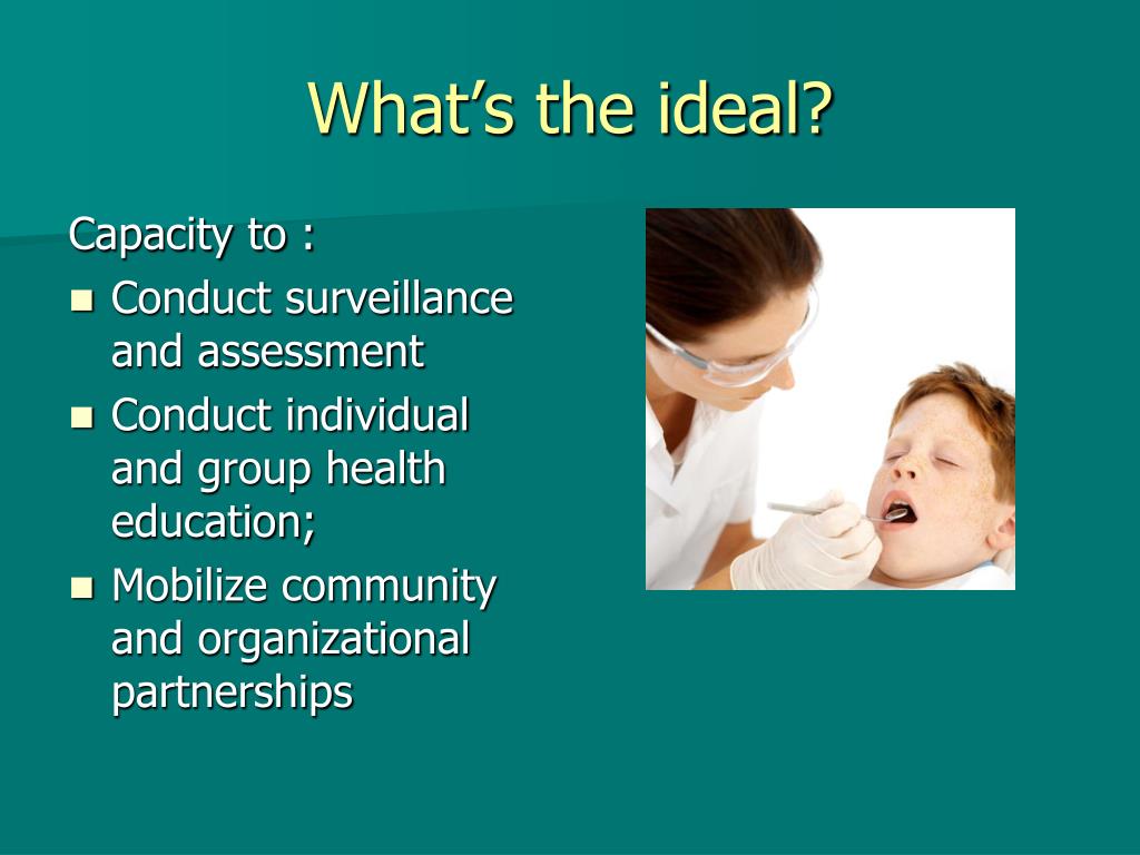 PPT A Model Dental Public Health Program Alameda County California