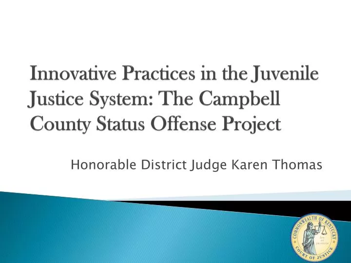 ppt-innovative-practices-in-the-juvenile-justice-system-the-campbell