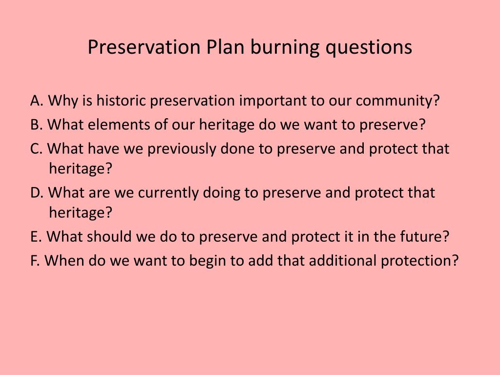 PPT The State Historic Preservation Office The Roles and