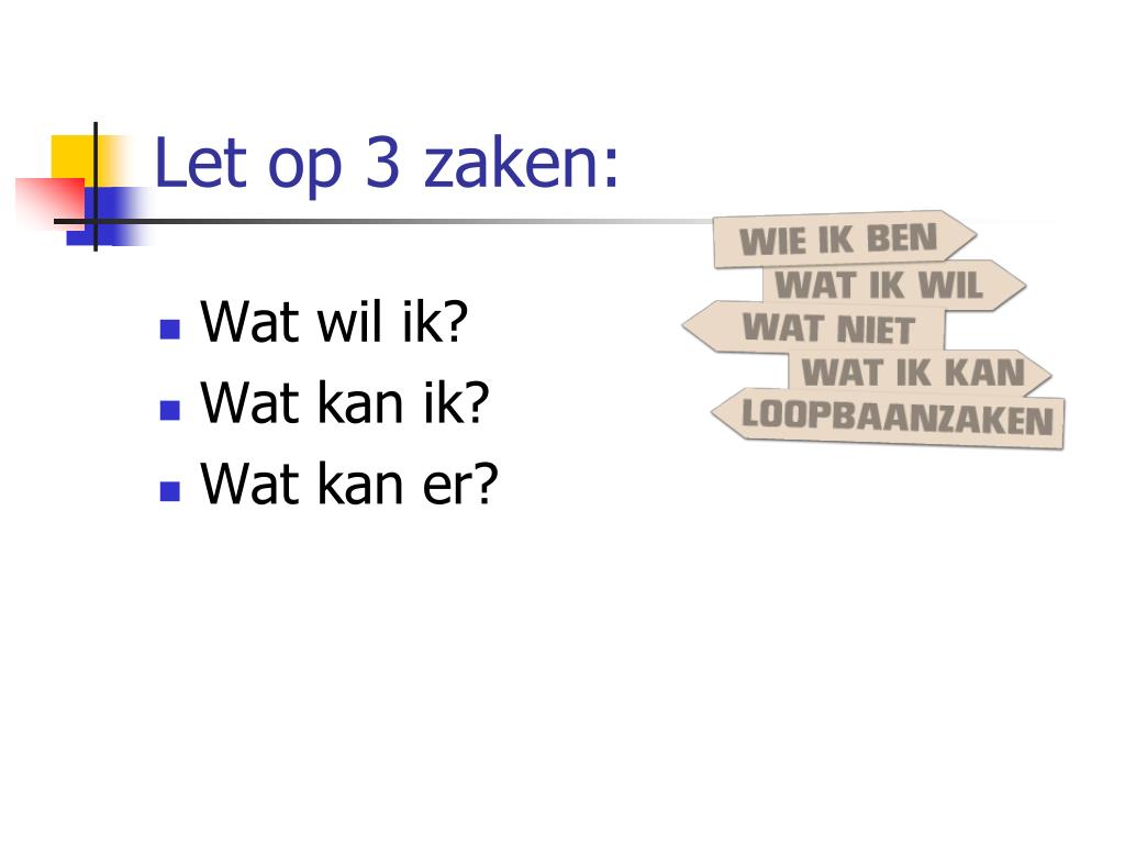 PPT - Voorlichtingsavond 3 havo profiel- en vakkenkeuze PowerPoint